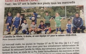 NOS U7 DANS LE JOURNAL